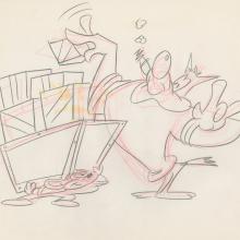 Mighty Mouse: The New Adventures Development Drawing - ID: feb24191 Ralph Bakshi