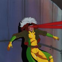 X-Men "Deadly Reunions" Cyclops Powered Rogue Production Cel (1993) - ID: feb24330 Marvel