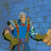X-Men "Beyond Good and Evil, Part 1: The End of Time" Cable Production Cel (1995) - ID: feb24427 Marvel