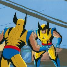 X-Men "Till Death Do Us Part, Part 2" Wolverine & Morph Production Cel (1993) - ID: feb24429 Marvel