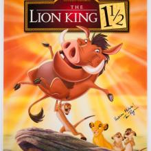 The Lion King 1 1/2 Promotional One-Sheet Poster (1994) - ID: febdisney22276 Walt Disney