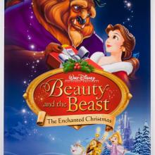 Beauty and the Beast The Enchanted Christmas One-Sheet Poster (1997) - ID: febdisney22283 Walt Disney