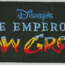 The Emperors New Groove Cast and Crew Embroidered Patch (2000) - ID: jan23172 Walt Disney