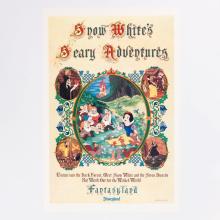 Snow White's Scary Adventure Disneyland New Fantasyland Park Attraction Poster (1983)  - ID: jan24107 Disneyana