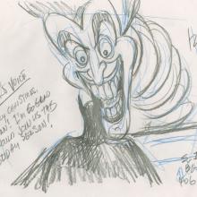 Batman: The Animated Series "Christmas with the Joker" Layout Drawing (1992) - ID: jan24252 Warner Bros.