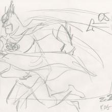 Batman: The Animated Series "Christmas with the Joker" Layout Drawing (1992) - ID: jan24253 Warner Bros.