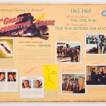 The Great Locomotive Chase Informational Half Sheet Poster (1956) - ID: jandisney22257 Walt Disney