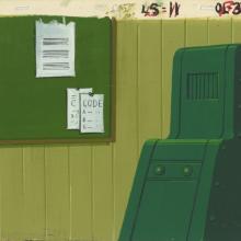 Hanna Barbera Laverne & Shirley Production Background (c. 1980s) - ID: janhbbg6774 Hanna Barbera