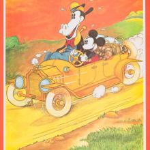 Mickey Mouse and Horace Horsecollar Poster Test Print (c.1980s) - ID: janmickey22192 Disneyana