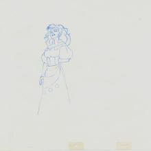 Hunchback of Notre Dame Esmeralda Rough Development Sketch (1996) - ID: jul22333 Walt Disney