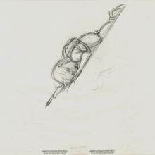 The Rescuers Down Under Cody Production Drawing (1990) - ID: jul22350 Walt Disney