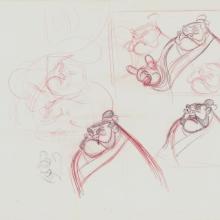 Mulan Yao Development Drawing (1998) - ID: jul22361 Walt Disney