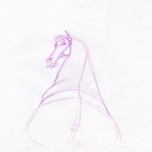Mulan Khan Development Drawing (1998) - ID: jul22378 Walt Disney