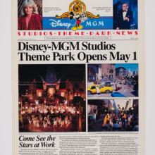Disney-MGM Studios Theme Park News Publication (1989) - ID: jul22423 Disneyana