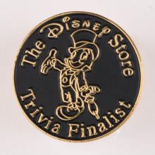 The Disney Store Trivia Finalist Pin (c.1990s) - ID: jul22433 Disneyana