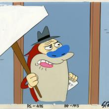 Ren and Stimpy Production Cel and Background (1995) - ID: jul22681 Nickelodeon