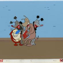 Ren and Stimpy School Mates Production Cel and Background (1995) - ID: jul22687 Nickelodeon