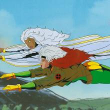 X-Men Whatever It Takes Storm & Rogue Production Cel (1993) - ID: jul24024 Marvel