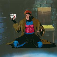 X-Men X-Ternally Yours Gambit Production Cel (1993) - ID: jul24025 Marvel