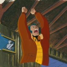 X-Men Whatever It Takes Matching Wolverine Production Cel and Background (1993) - ID: jul24032 Marvel