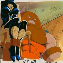 X-Men The Phoenix Saga, Part III: Cry of the Banshee Matching Lilandra & Juggernaut Production Cel and Background (1994) - ID: jul24034 Marvel