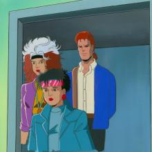 X-Men The Phoenix Saga, Part III: Cry of the Banshee Matching Production Cel and Background (1994) - ID: jul24036 Marvel