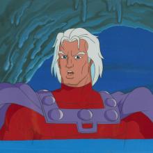 X-Men Graduation Day Matching Magneto Production Cel and Background (1997) - ID: jul24037 Marvel