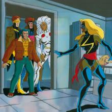 X-Men A Rogue's Tale Miss Marvel Transformation Production Cel (1994) - ID: jul24064 Marvel