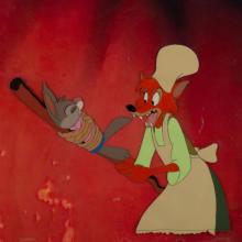 Song of the South Br'er Fox & Rabbit Production Cel (1946) - ID: jul24160 Walt Disney