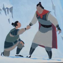 Mulan Color Key Concept Painting by Chris Greco (1998) - ID: jul24164 Walt Disney