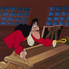 Peter Pan Captain Hook Production Cel (1953) - ID: jul24165 Walt Disney