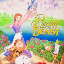 Beauty and the Beast Half Sheet Poster (1991) - ID: julybeautybeast19118 Walt Disney