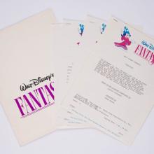 Fantasia 45th Anniversary Press Packet (1985) - ID: jun22208 Walt Disney