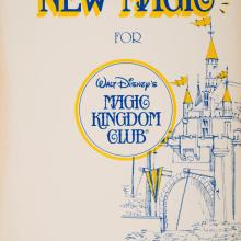 Magic Kingdom Club Program Analysis Report (1976) - ID: jun22464 Disneyana