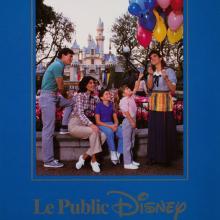 French Le Public Disney Company Financials Brochure (1987) - ID: jun22477 Disneyana