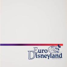 EuroDisneyland Promotional Information Brochure (1986) - ID: jun22481 Disneyana