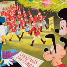 Disney Employee Christmas Lithographic Print and Calendar (1961) - ID: jun22657 Disneyana