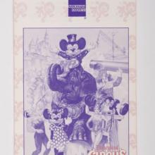 Circus Fantasy Promo Disneyland Guidebook (January 27-31, 1986) - ID: jun22777 Disneyana