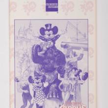 Circus Fantasy Promo Disneyland  Guidebook (March 22-23, 1986) - ID: jun22778 Disneyana