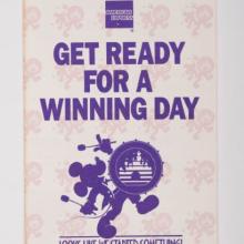 Disneyland Looks Like We Started Something Guidebook (March 31-April 4, 1986)  - ID: jun22783 Disneyana