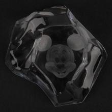 Mickey Mouse Crystal Rock Paperweight  - ID: jun23114 Disneyana