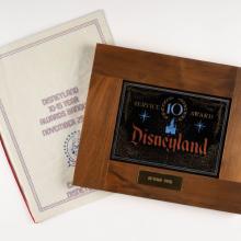 Disneyland 10 Year Service Award and Awards Banquet Program (1975) - ID: jun23120 Disneyana