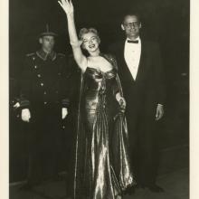 1950s Marilyn Monroe and Arthur Miller Publicity Photograph - ID: mar23041 Pop Culture
