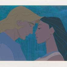 Pocahontas John Smith Kiss Color Reference Image Studio Print (1995) - ID: mar23176 Walt Disney