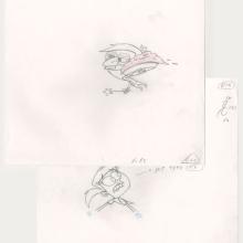Pair of Fairly OddParents Pilot Production Drawings (1998) - ID: mar23206 Nickelodeon