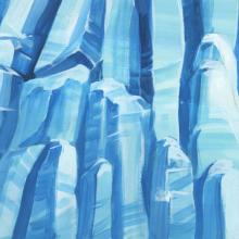 Godzilla The Deadly Asteroid Ice Cavern Production Background (1979) - ID: mar23234 Hanna Barbera