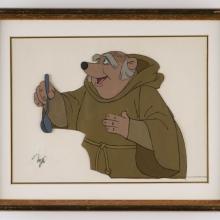 Robin Hood Friar Tuck Production Cel - ID: mar23246 Walt Disney