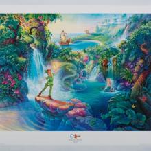 The Magic of Peter Pan Limited Edition Print by Tom Dubois (1995) - ID: mar23289 Disneyana