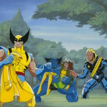 X-Men "Longshot" Production Cel and Drawings (1996) - ID: mar24102 Marvel