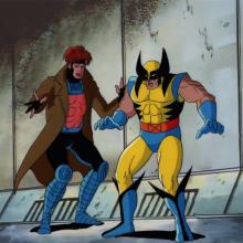 X-Men "Captive Hearts" Wolverine & Gambit Production Cel (1993) - ID: mar24130 Marvel
